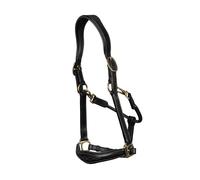 Licol pour cheval en cuir Dy'on Noir Full
