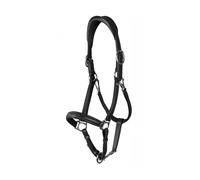Licol pour cheval en cuir extra souple Dy'on Noir Full