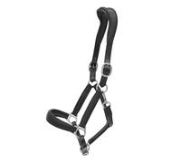 Licol pour cheval en cuir Kieffer Ultrasoft® Deluxe Noir Full