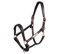 Licol pour cheval en cuir Premiere Equitation - brun - Full