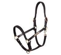 Licol pour cheval en cuir Premiere Equitation - noir - Full