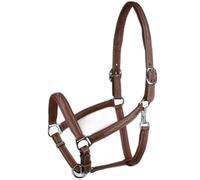 Licol pour cheval en cuir souple Horze Warren Marron Ful