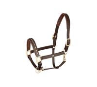 Licol pour cheval en cuir Waldhausen Crystal Marron Full