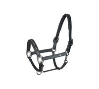 Licol pour cheval en cuir Waldhausen Crystal Noir Full