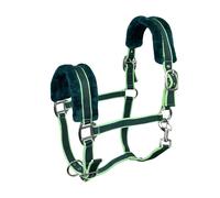 Licol pour cheval en fourrure York Benny Vert Full