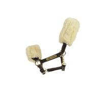 Licol pour cheval en mouton et cuir Kentucky Marron Mini Shetland
