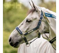 Licol pour cheval en nylon Horseware Field Safe Bleu Cob