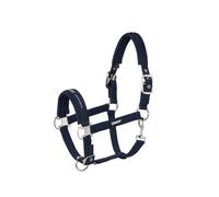 Licol pour cheval Eskadron Double Pin Softshell Bleu Cob