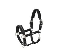 Licol pour cheval Eskadron Double Pin Softshell Noir Cob