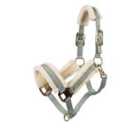 Licol pour cheval fourrure Lauria Garrelli Limone Elegant Vert Poney