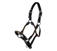 Licol pour cheval HKM NeonFlash Noir Poney