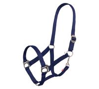 Imperial Riding Licol économique en Nylon Robuste de 25 mm - Boucle coulissante réglable - Sangle Mousqueton - Durable et Facile d'entretien - pour l'entraînement, l'écurie et Le Quotidien - Bleu