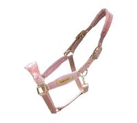 Licol pour cheval Kentucky Velvet Unicorn Glitter Rose Poney