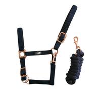 Licol pour cheval nylon ligne Supreme Bleu Cob