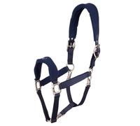 Licol pour cheval nylon/polair reglable BR Equitation Bleu Cob