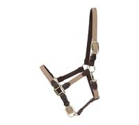 Licol pour cheval nylon tressé Kentucky Beige Cob