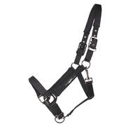 Licol pour cheval QHP Deluxe Noir Extra Full