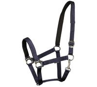 Licol pour cheval rembourré Harry's Horse Bleu Cob