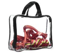Licol pour cheval surpiqué + longe Tattini Rouge Cob