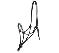 Licol pour poney à nœuds Waldhausen Pearls Noir Poney