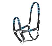 Licol pour poney en cuir Waldhausen Polo Noir Poney