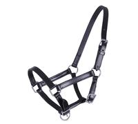 Licol pour poulain en cuir Q-essentials Chico Noir Full