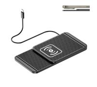 LICOME Chargeur sans Fil Voiture pour Kia Rio Rio5 Rio Hatchback Forte5 Forte Liftback, Support Tableau de Bord et Console Centrale, Pad Antidérapant, Utilisation Voiture et Bureau,B Type-C 30cm