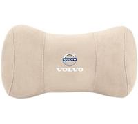 LICOME Oreiller d'appui-tête de Voiture pour Volvo S60 S80 S90 XC40 XC60 XC90 V40 V60 V70 V90, Coussin Appuie Tete, Coussin Nuque Soutien Cou Respirant Siège Voiture Appui-tête,B Beige