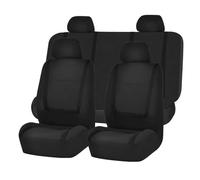 LICOME Voiture Ensembles de Housses Siège pour Dacia Solenza/Spring Electric 2000-2023, Housse Siege Voiture, Couvre Protecteur de Siege Confortables Respirant Accessoire,B Black