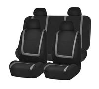 LICOME Voiture Ensembles de Housses Siège pour Fiat 500 500L 500X 500S 500e 500 Type 330/332 2012-2025, Housse Siege Voiture, Couvre Protecteur de Siege Confortables Respirant Accessoire,D Grey