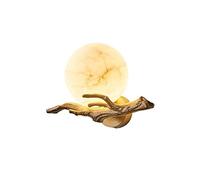 LICONG-2020 Appliques murales Applique murale en marbre cuivré, lampe décorative créative forme de lune for porche, chambre à coucher, chevet