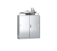 LICONG-2020 Classeurs Armoire de Rangement Grande capacité, Stockage données fichiers Bureau avec Serrure, classeur en Acier Inoxydable 304