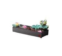 LICONG-2020 Fontaine d'intérieur Fontaine de Table, Cascade d'intérieur for la méditation, idéale for détente à Maison, au Bureau ou dans Chambre Coucher(Grand)