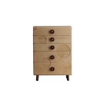 LICONG-2020 Tiroirs de Coffre Commode à 5 tiroirs for Chambre Coucher, Commode en Bois avec poignées, de Rangement for, Salon, entrée et Couloir