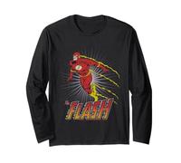 L'iconographie du Speedster de Flash DC Comics Pulse Burst Manche Longue