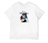 LICORICE KUMQUAT Les Miserables Broadway Show Musical Men's T-Shirt White L