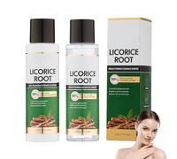 Licorice Root - Soin de la peau anti-imperfections, à la racine de réglisse - Anti-pigmentation et éclaircissant - Pour peaux douces et brillantes (tonique et lotion)