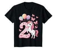Licorne 2e Anniversaire Fille 2 Ans Cheval J’AI 2 T-Shirt