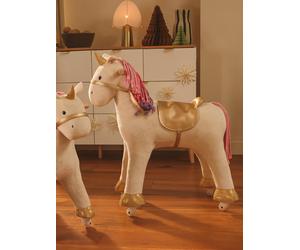 Licorne à roulettes en bois FSC® grande licorne TU
