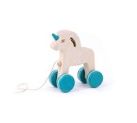 Licorne à tirer en bois Bajo