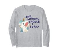 Licorne AAAANNNDD Pourquoi Devrais-Je m'en occuper Manche Longue