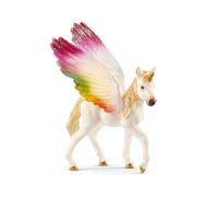 Licorne ailée arc-en-ciel, poulain