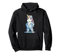 Licorne amusante en pyjama pour une ambiance de rêve Sweat à Capuche