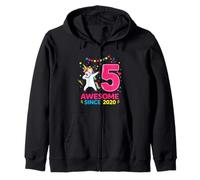 Licorne Amusante pour 5e Anniversaire Sweat à Capuche