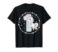 Licorne Arc-en-Ciel 1er Anniversaire Premier Anniversaire T-Shirt