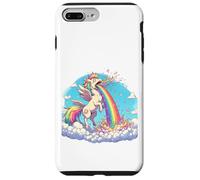 Licorne Arc-en-Ciel Famille Love is Love Animal Fabuleux Coque pour iPhone 7 Plus/8 Plus