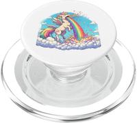 Licorne Arc-en-Ciel Famille Love is Love Animal Fabuleux PopSockets PopGrip pour MagSafe