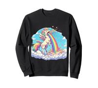 Licorne Arc-en-Ciel Famille Love is Love Animal Fabuleux Sweatshirt