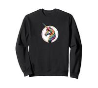 Licorne Arc-en-Ciel tolérance liberté Amour LBGTQ+ CSD Cheval Sweatshirt