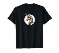 Licorne Arc-en-Ciel tolérance liberté Amour LBGTQ+ CSD Cheval T-Shirt